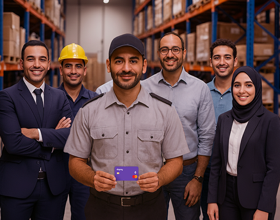 مرتبات فريقك كله من منصة واحدة