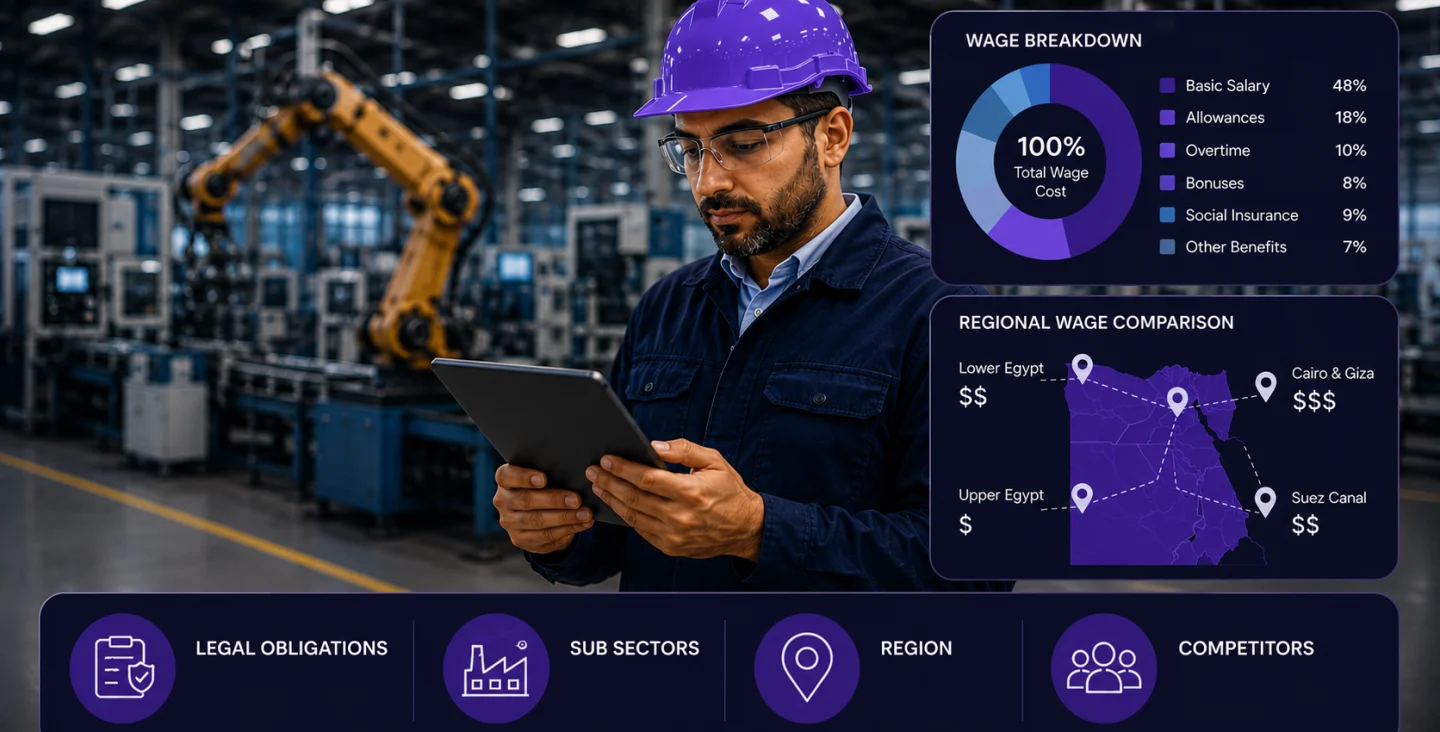 Manufacturing Wages Egypt 2026