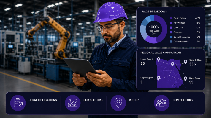 Manufacturing Wages Egypt 2026