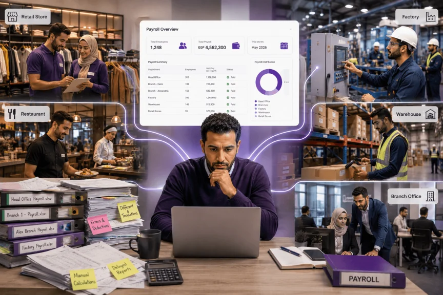 How to Centralize Payroll for Multi-Location Companies Egypt