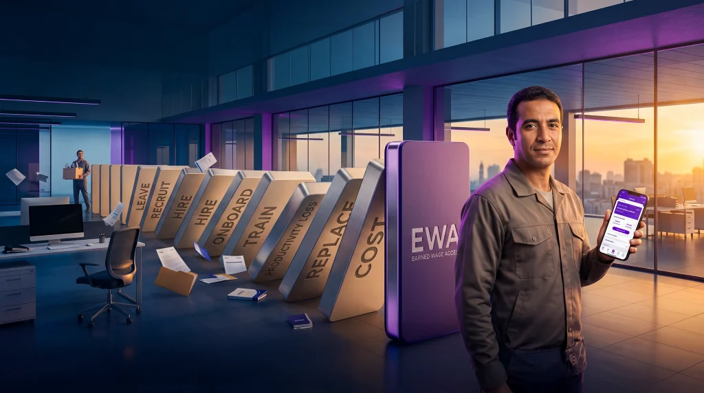earned wage access as retention tool in Egypt 2026