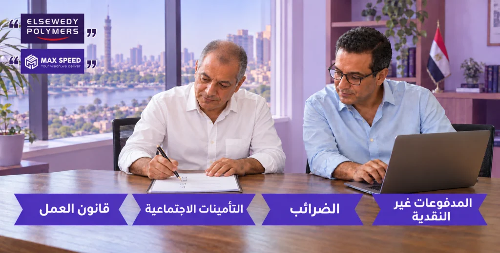 الامتثال في المرتبات بمصر: دليل الشركات متعددة الكيانات (2026)
